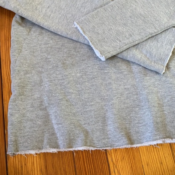 P.J.Salvage square cut raw edge Sweatshirt - Picture 3 of 9